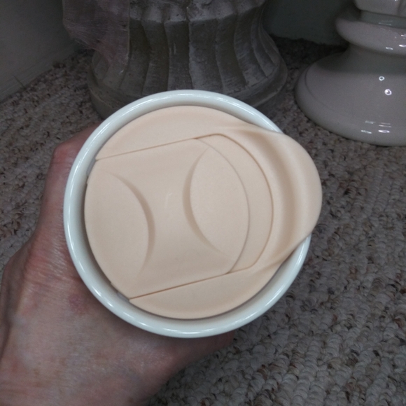 Starbucks 2014 Holiday Dot Collection Metallic Gold/Blue Asian Scarab Coffee Mug - Picture 5 of 8